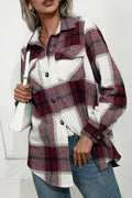 Plaid Flannel Shacket Jacket