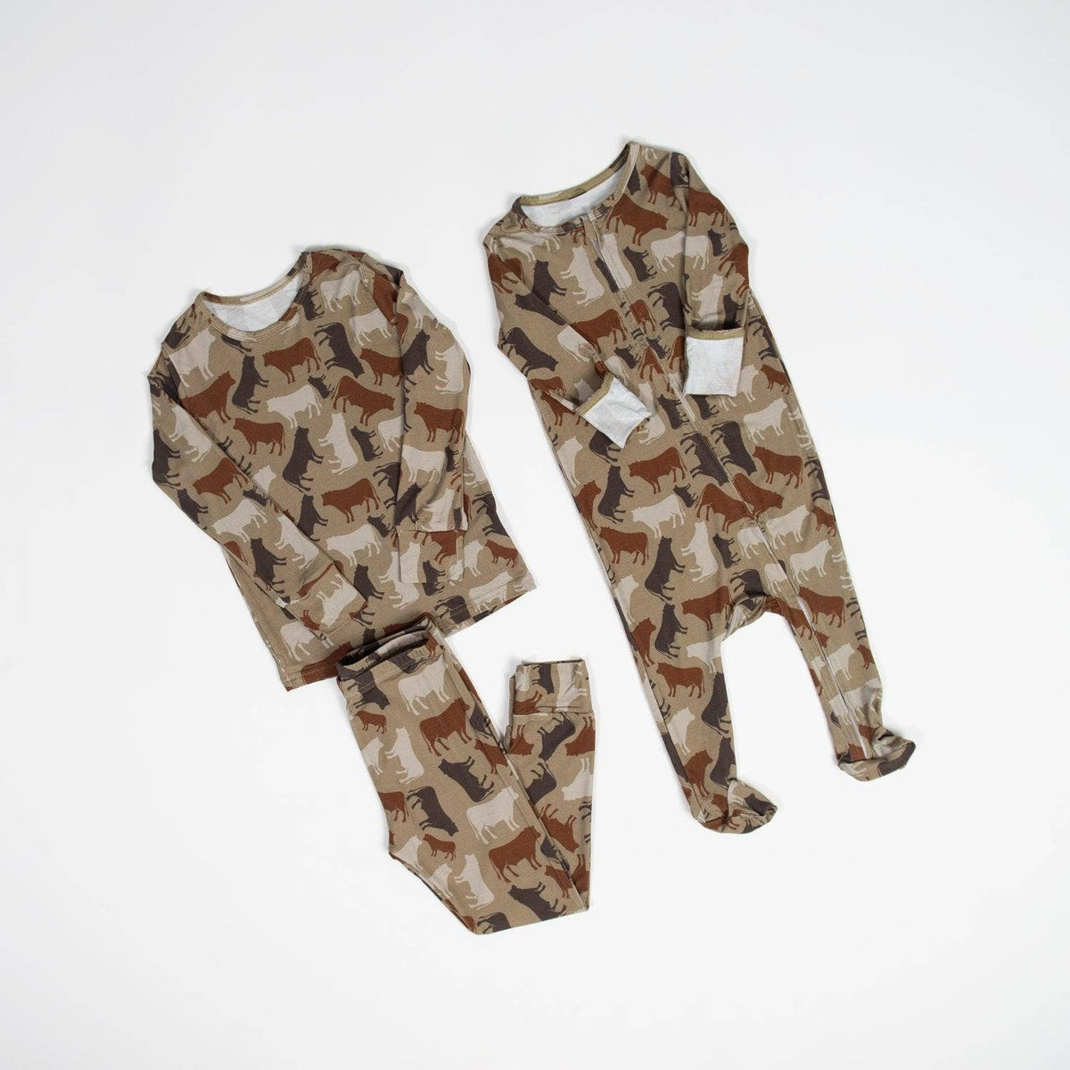 Cow Camo™ Toddler/Youth Bamboo Pajama Set