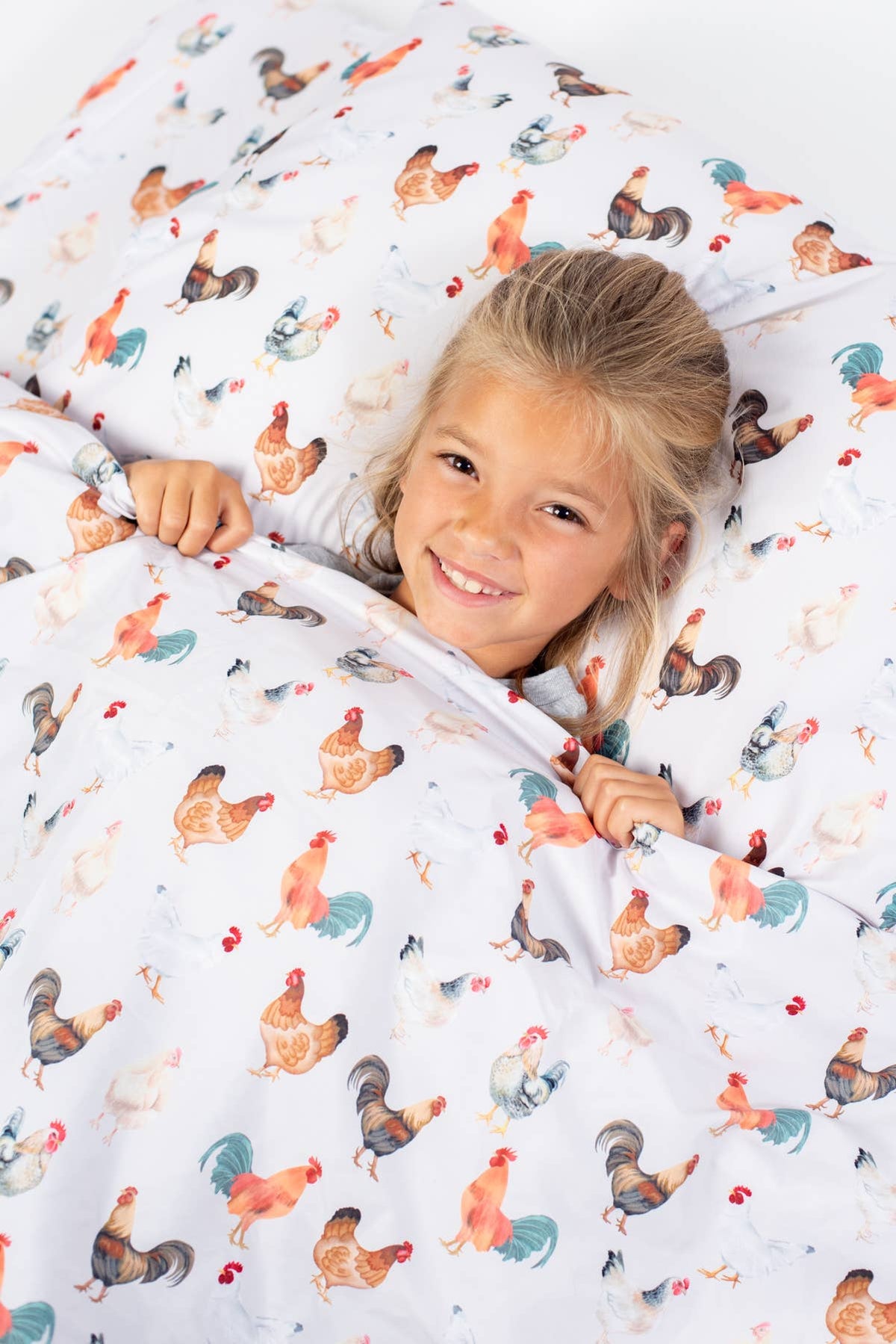 Chicken Twin Bed Sheet Set