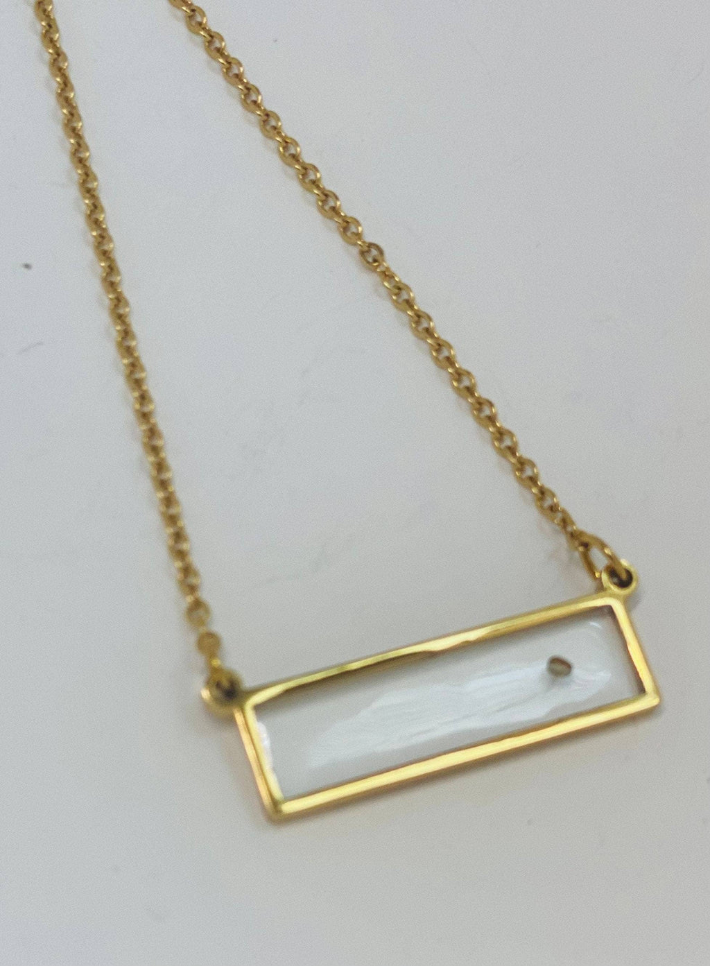 Real mustard seed necklace