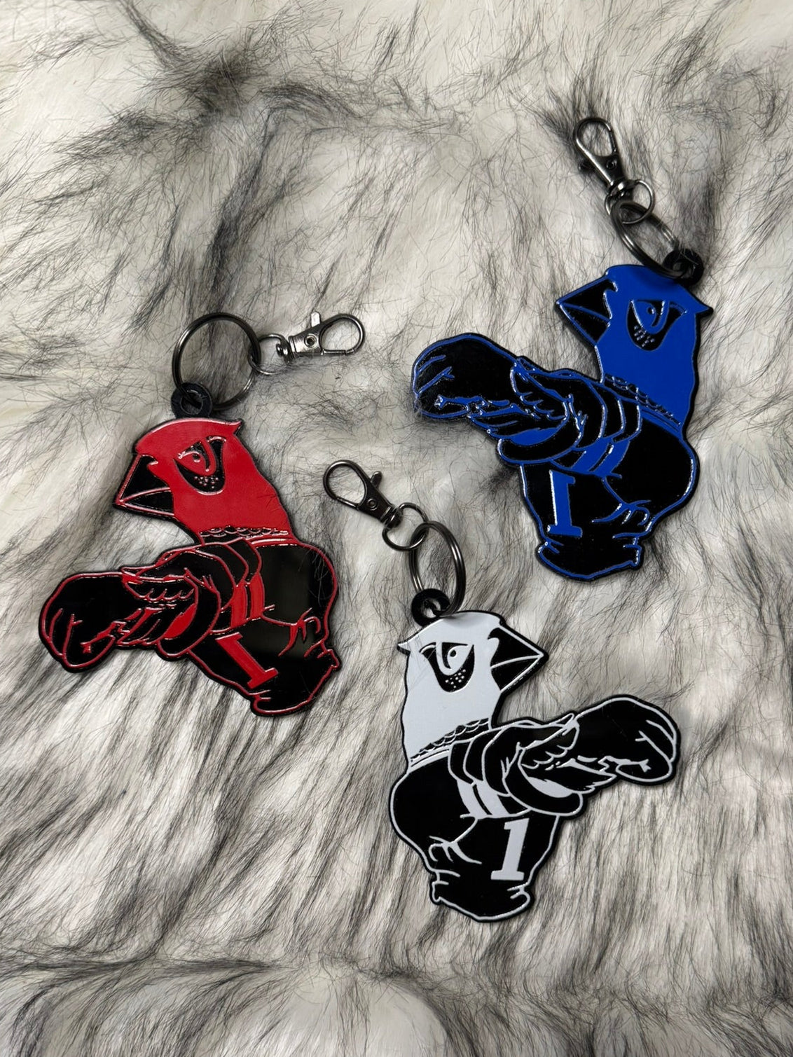 Pheasant Keychain