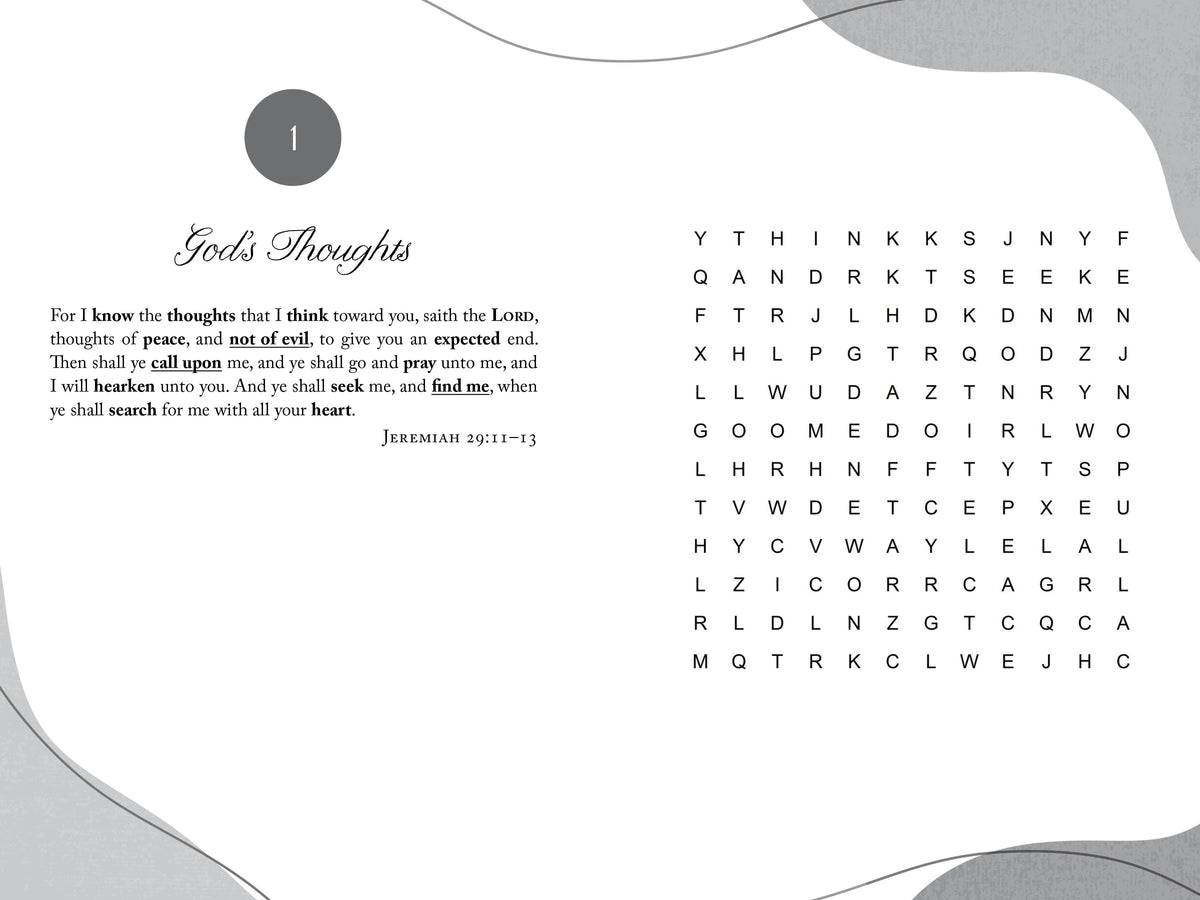Calming Bible Word Searches