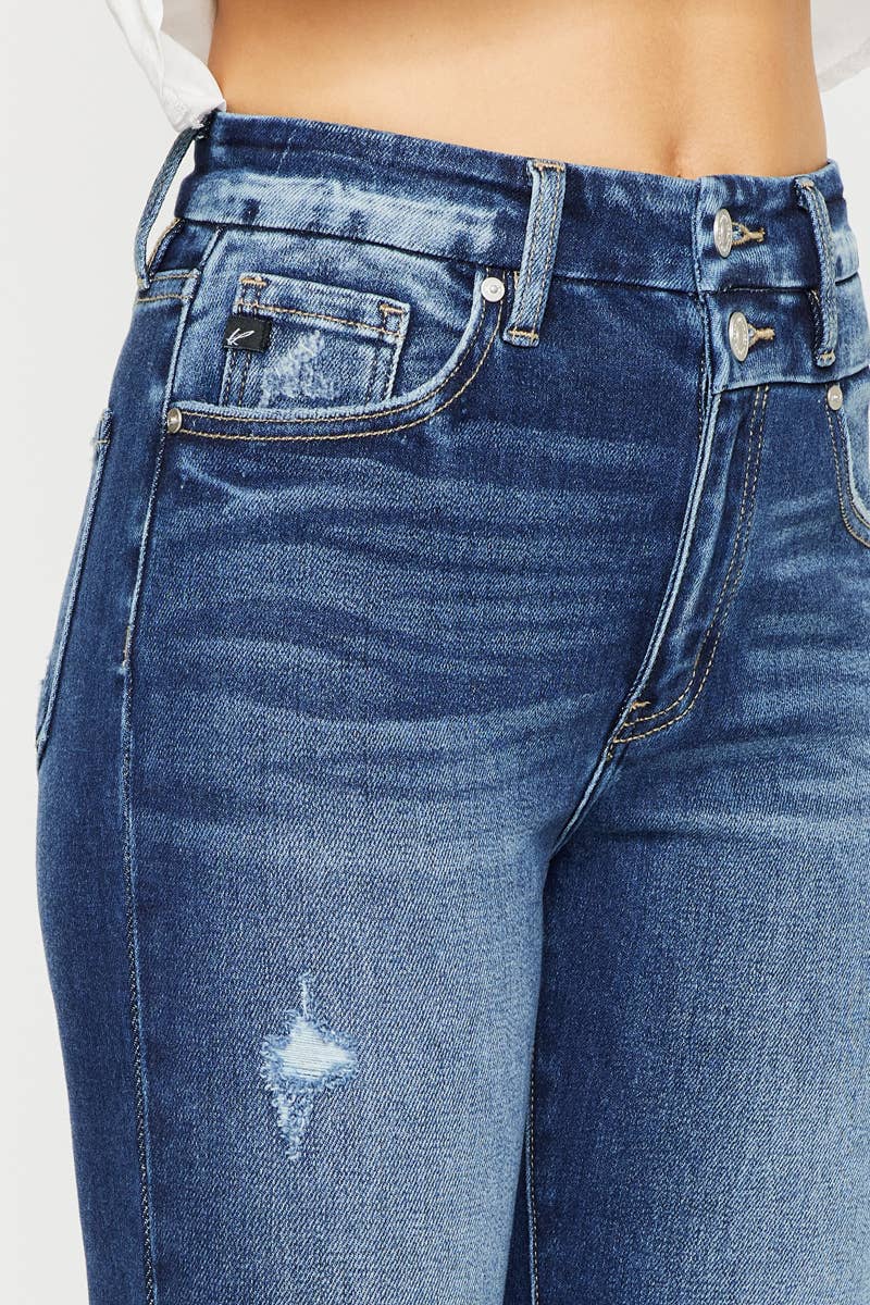 OPEN PACK HIGH RISE BOOTCUT JEANS Kan Can USA