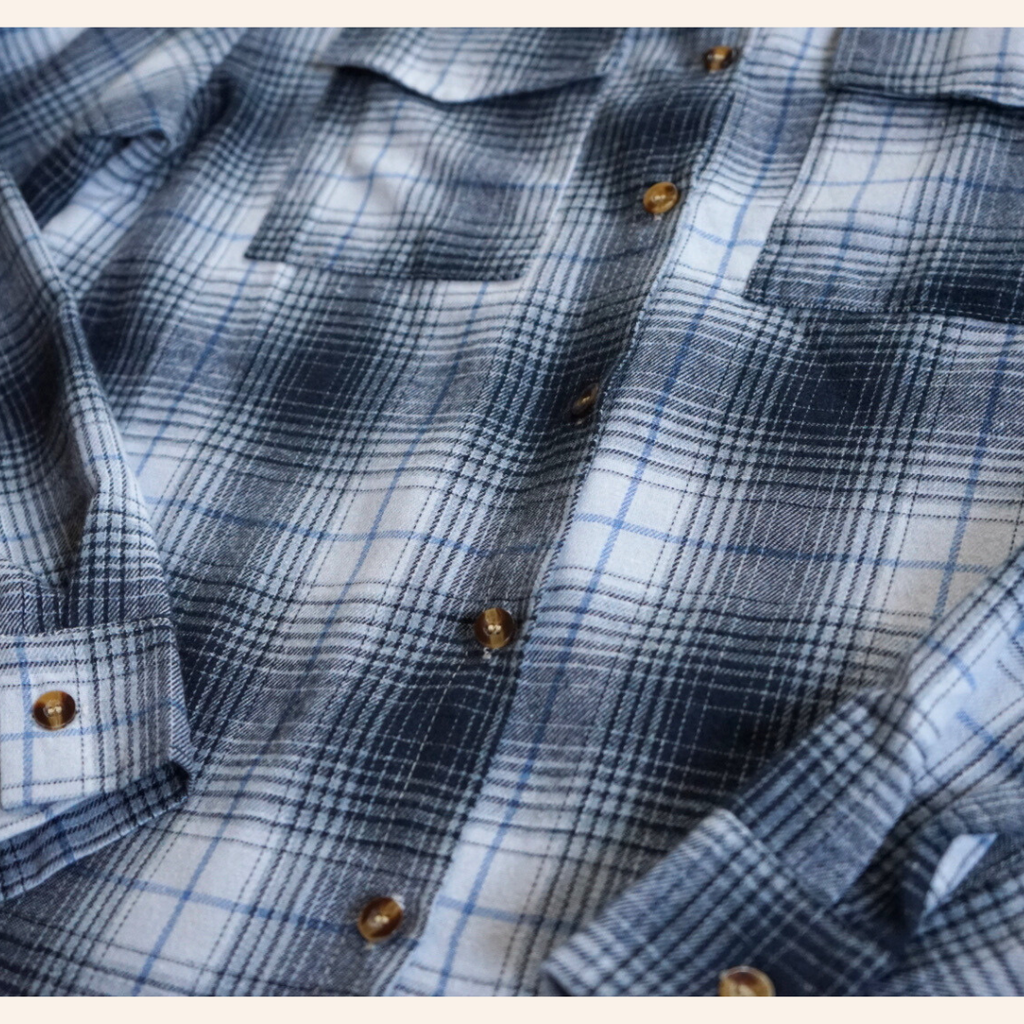 Lightweight Navy Flannel - Child