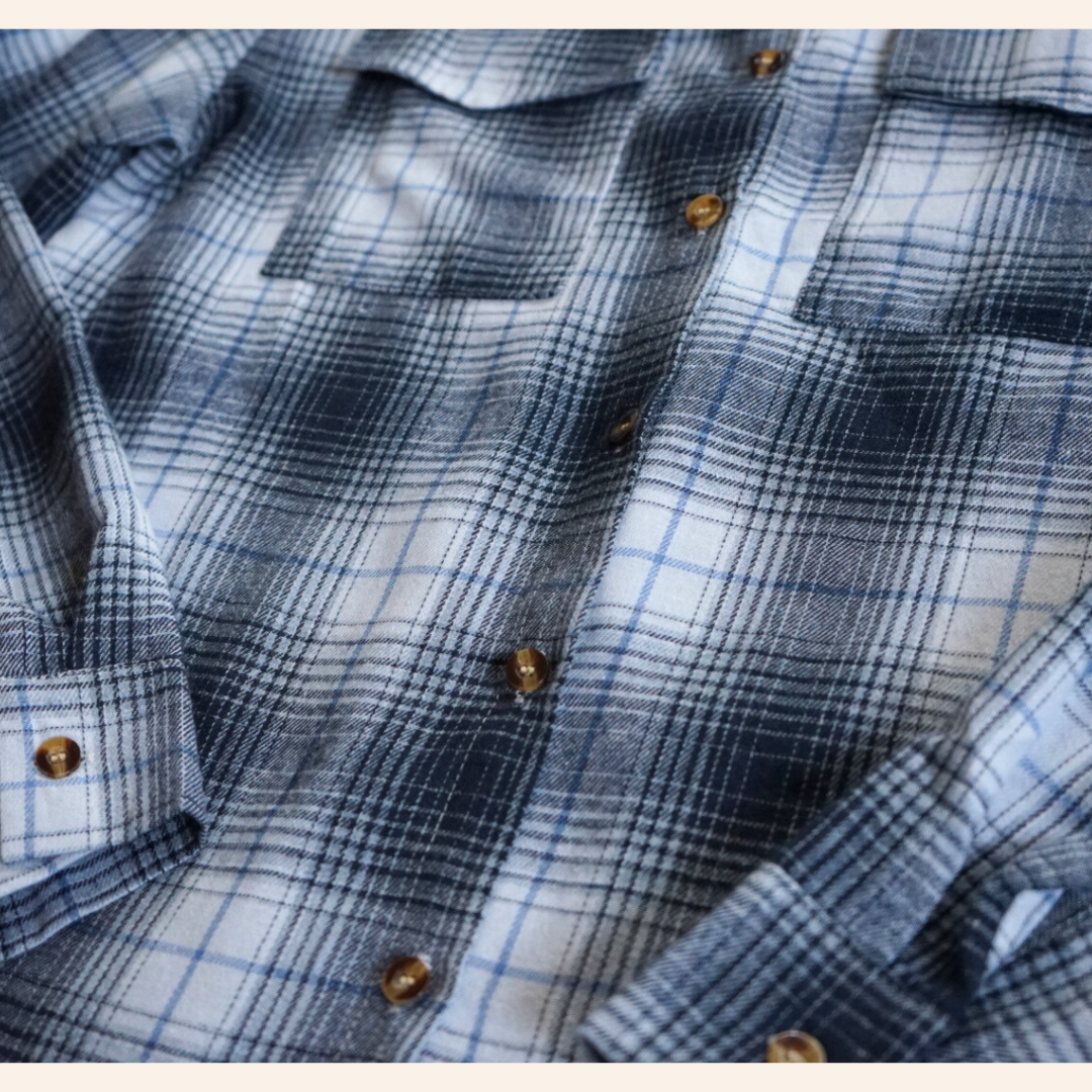 Lightweight Navy Flannel - Child